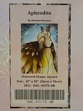 Diamond painting - Aphrodite (Diamond Art Club)
